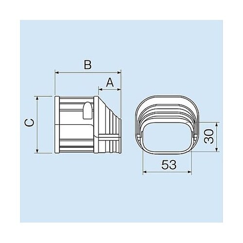 端末カバー ブラウン SEN−140−B