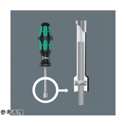 ナットドライバー 中空シャフト 対辺7/