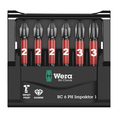 インパクトドライバー用 6本組 プラスド