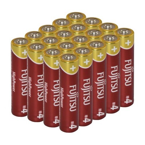 富士通アルカリ乾電池 単4形20本パック