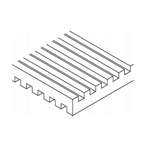 防振パッド 50JIS 天然ゴム 300
