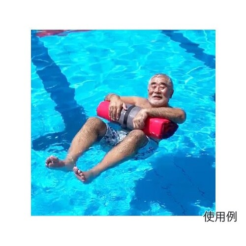 EX.二人浮かべる膨張マットレス+バック