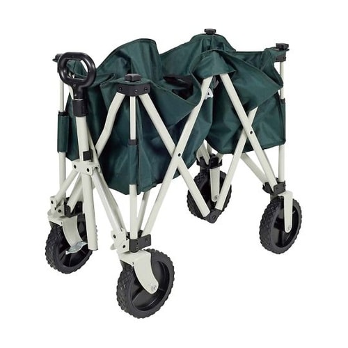 CS収束型4輪キャリー グリーン