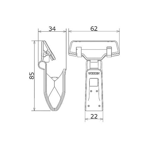 カードクリップ Mバインドオメガ H8.