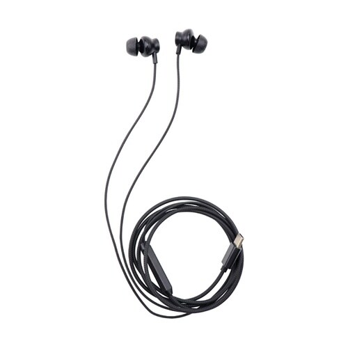 有線イヤホン TypeC ブラック 20