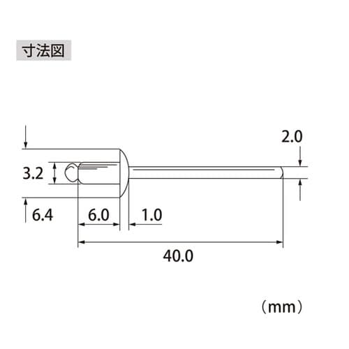 ブラインドリベット(1000本入) NA