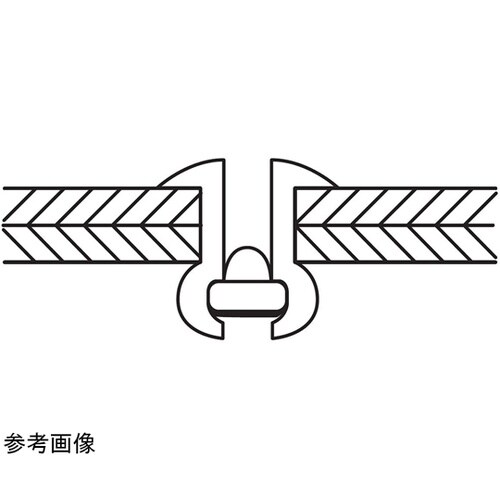 ブラインドリベット(500本入) NST