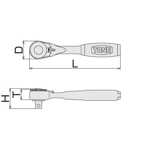 ラチェットハンドル RH2CHS