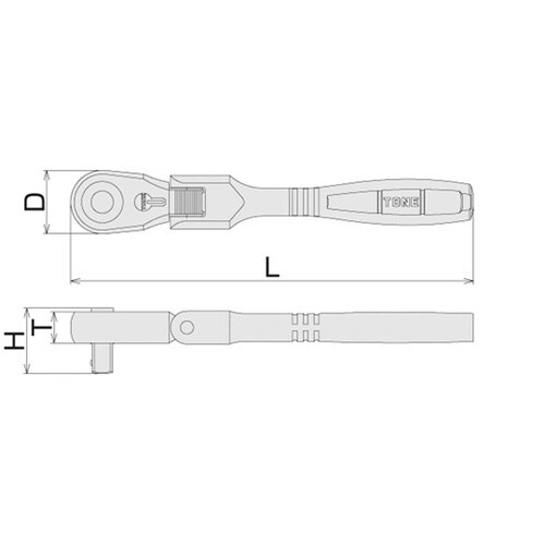 ラチェットハンドル RH3FH