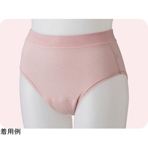 婦人吸水パッド対応ショーツピンク LL