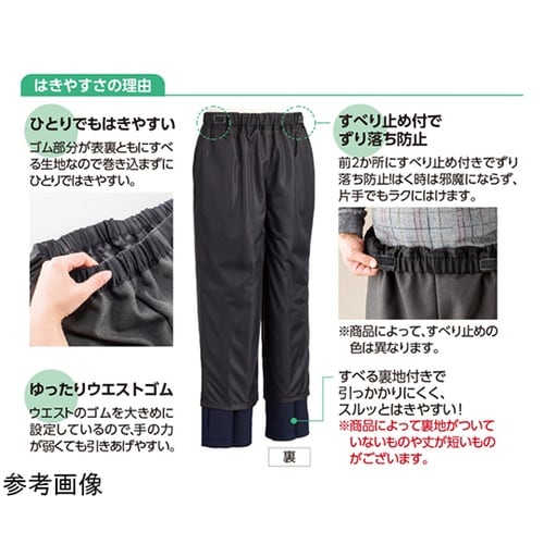 紳士春夏用おしりスルッとパンツグレー L