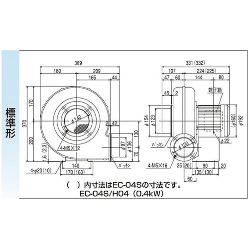 電動送風機(標準) EC−H04−R31