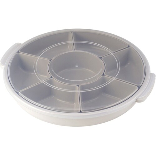 オードブル皿 39cm 仕切り皿 プラス