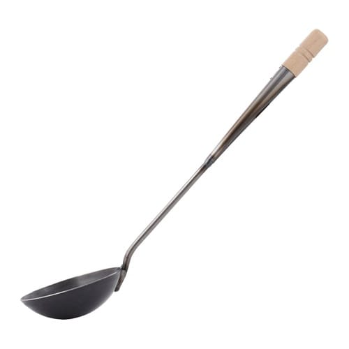 味道 鉄製中華お玉 中 紐無 AD−84