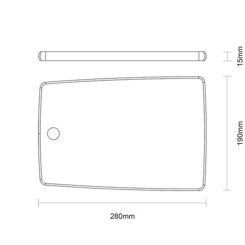カッティングボード 長角小 13272/