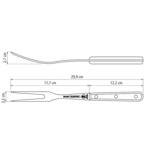 センチュリー カービングフォーク 242