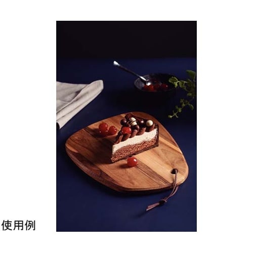 サービングボード チーク 31×25cm