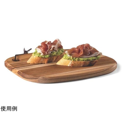 サービングボード チーク 24×20cm