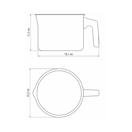 ミルクボイラー 14cm 20332/6