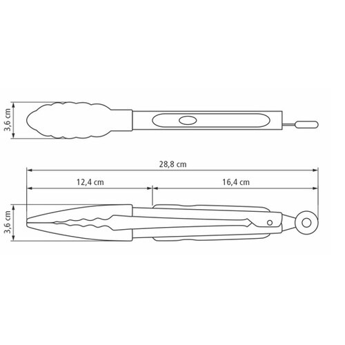 モルデ トング 29cm 25817/1