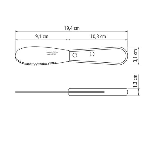 バタースプレッダー レッド 21160/