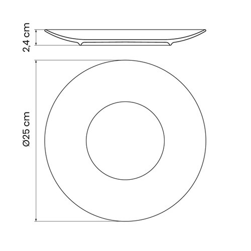 レオノラ ディナープレート 25cm 9