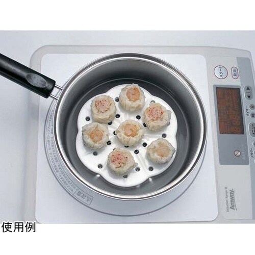 KK セラミック 蒸し器&落し蓋 16c