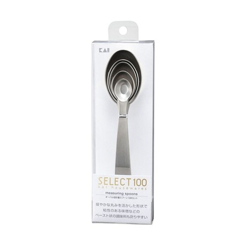 セレクト100オーバル計量スプーン5P