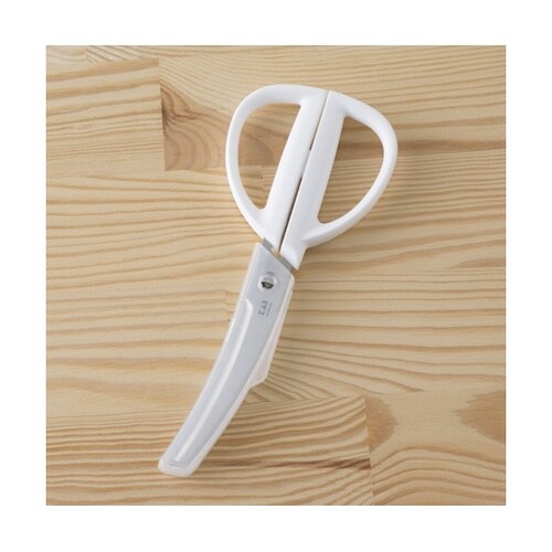 KK カーブキッチンバサミ(キャップ付き