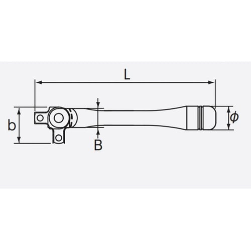差込角6.3SQ ネプロス・ショートスピ