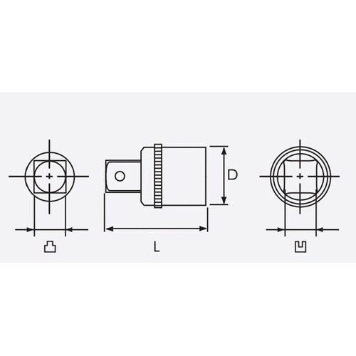 ネプロス・アダプター 9.5×6.3SQ