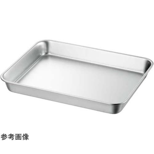 18−8 浅型角バット(ツヤ消仕様)8枚