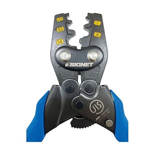 電気工事に最適 ハンドプレス 裸圧着端子