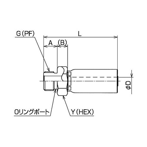 ラインメイト樹脂ホース用継手 スウェイジ