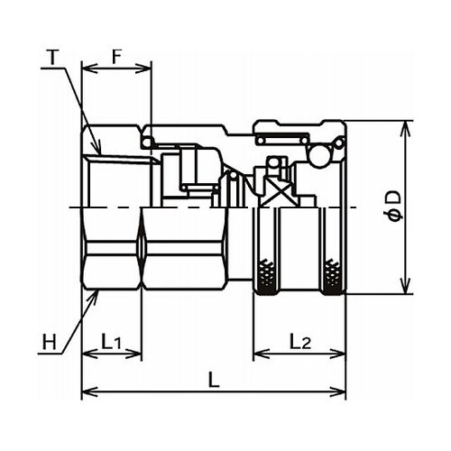 Q.D.C.(カプラー&ニップル)Hシリ