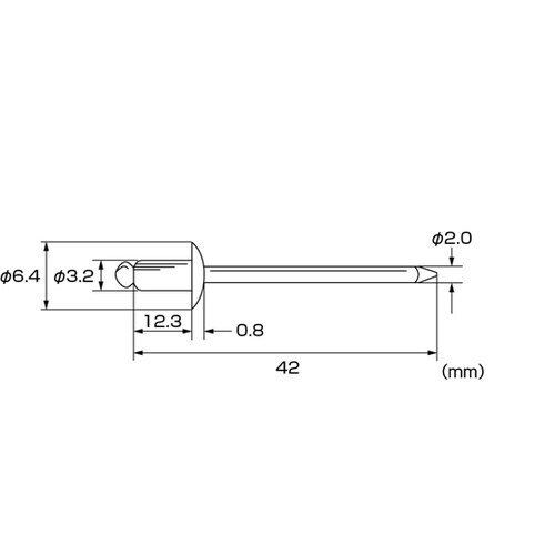 リベット(1000本入) NST46