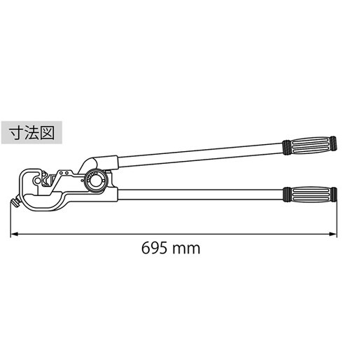 強力型圧着工具 AK100