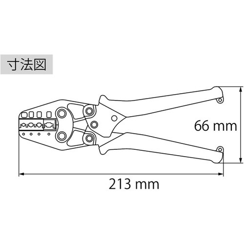 ミニ圧着工具 AK112MA