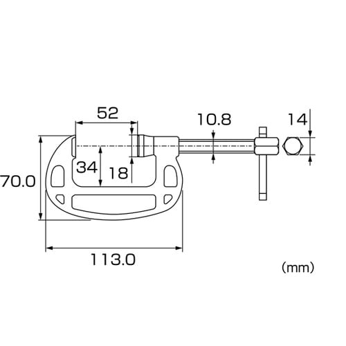 シャコ万力 B50V