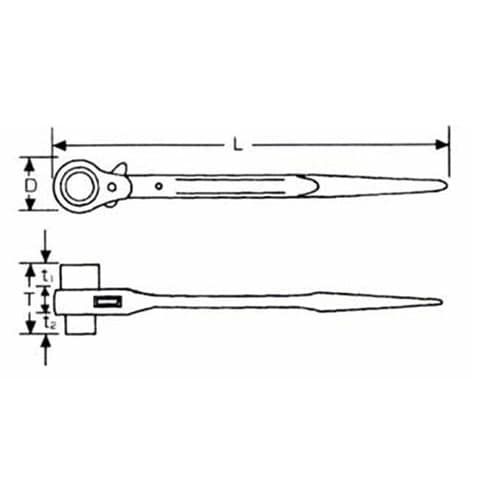 ラチェットレンチ RW−1922 (19