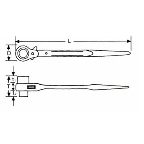 ラチェットレンチ RW−2224 (22