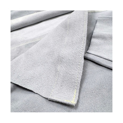 SUMVES/溶接牛革ジャケット 面ファ