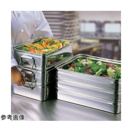 18−8手付番重バット 大 浅型 8cm