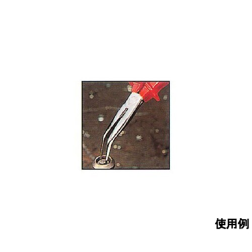 160mm ラジオペンチ(40゜先曲)