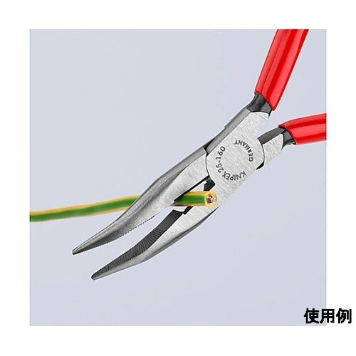 160mm ラジオペンチ(40゜先曲)