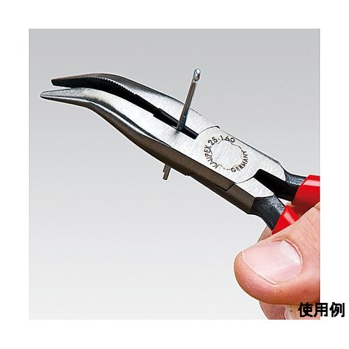 160mm ラジオペンチ(40゜先曲)