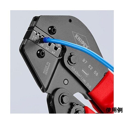 0.5 − 6.0mm2 圧着ペンチ(フェ