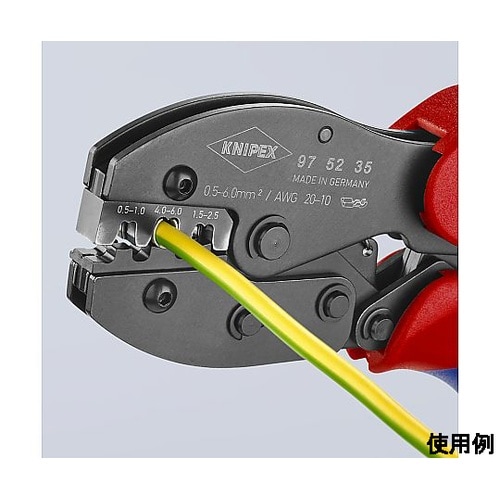 0.5 −6.0mm2 圧着ペンチ(差込端