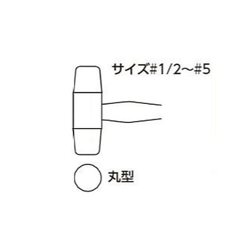 1000g/φ32x360mm 銅ハンマ