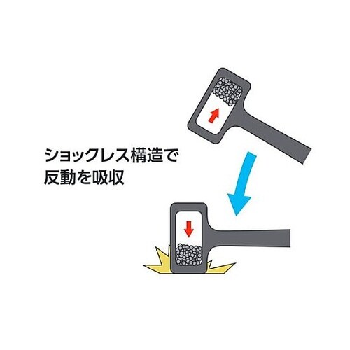 48mmx 450g ショックレスハンマ